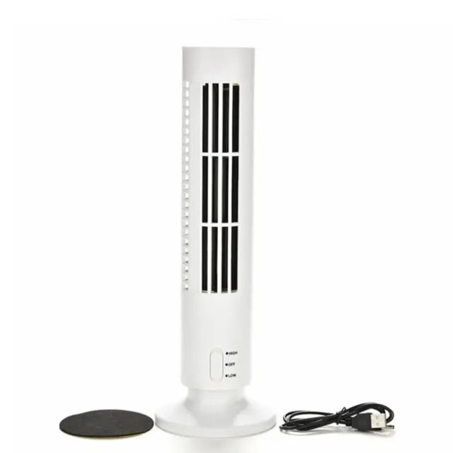 HNGPNGH Efficient and silent small bladeless cylinder tower fan for