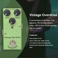 HNGPNGH Guitar Effects Pedal Vintage Overdrive/Distortion Crunch