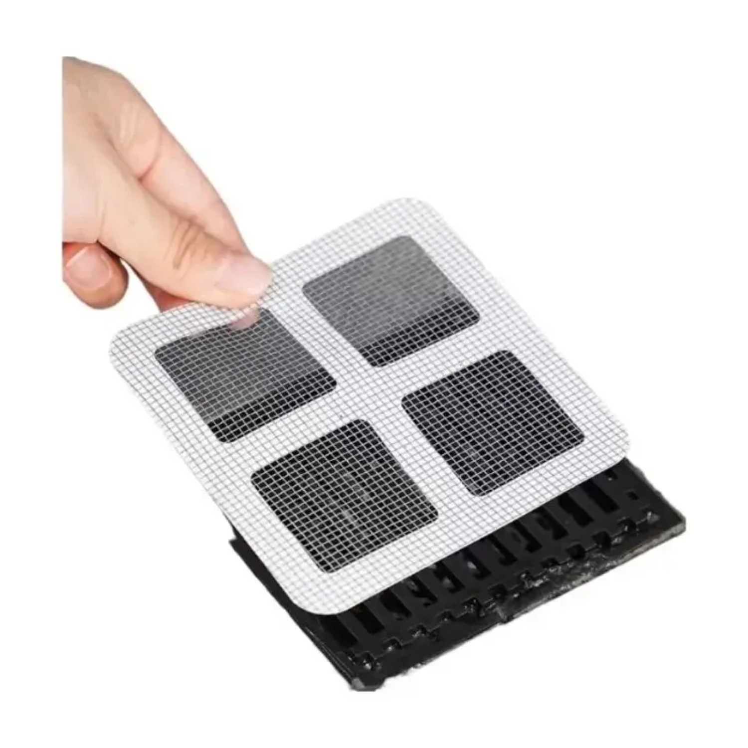 HNGPNGH Set of 4 Disposable Anticlog Antiinsect Drain Net Stickers