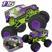 HNH 1:16 Remote Control Car, Off Road RC Monster Truck, 20 Km/h Fast All Terrain RC Cars for Boys Girls Ages 4-12, Cool Gift Toy for Kids
