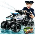 thumbnail image 1 of HNH 1:16 RC Waterproof Monster Truck, Amphibious RC Cars 4WD Remote Control Car Trucks, All Terrain Off-Road Pickup Cybertruck Toy for 6-15 Year Old Boys Girls Kids Gifts, 1 of 10