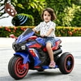 thumbnail image 1 of 12V Electric Motorcycle for Kids 3-6 Years Old, 4 MPH Battery Powered Motorcycle with Remote Control, LED Lights, Bluetooth Music, 1 of 7