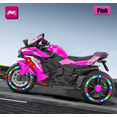 pink 12v four wheeler