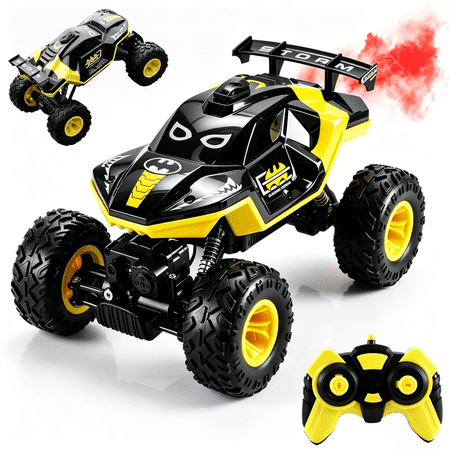 HNH 4WD RC Car for Kids, 1:16 RC Monster Trucks Remote Control Car, High-speed RC Vehicle with Two Battery