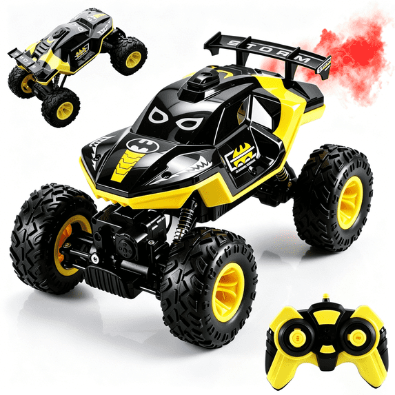 HNH 4WD RC Car for Kids, 1:16 RC Monster Trucks Remote Control Car, High-speed RC Vehicle with Two Battery