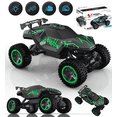 thumbnail image 1 of HNH 1:16 RC Monster Truck Cars Toys for Boys, 25+Km/H Remote Control Car, 2.4GHz High-Speed off-Road RC Truck with Lights & 2 Rechargable Batteries, 1 of 9