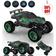 thumbnail image 1 of HNH 1:16 RC Monster Truck Cars Toys for Boys, 4WD Remote Control Car,  25+Km/H  High-Speed off-Road RC Truck with Lights & 2 Rechargable Batteries, 1 of 9