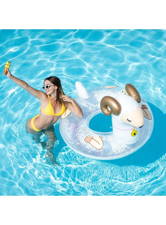 HNH Pool Float Party Tube,Swim Tube Rings,Inflatable Rafts, Adults & Kids