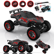 HNH RC Car for Kids, Monster Truck Remote Control Cars 60 Min Play, 25+Km/H Off-Road RC Car Gifts for Boys Girls Ages 3+