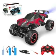 HNH RC Car for Kids, Monster Truck Remote Control Cars 60 Min Play, 4WD Off-Road RC Car Gifts for Boys/Girls Ages 6+