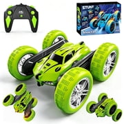 HNH Remote Control Stunt Car, 2.4GHz Double Sided 360 Flips RC Stunt Car, Off Road Cars Toy Gift for 4-12 Year Old