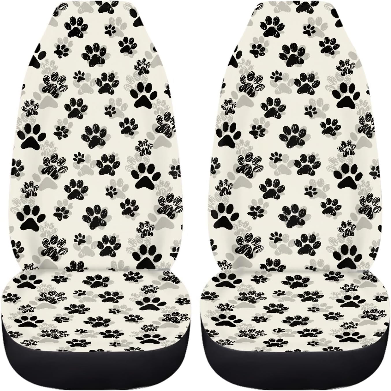 HNIAN Car Seat Covers for Front Seats, Stretchy Seat Covers for Cars