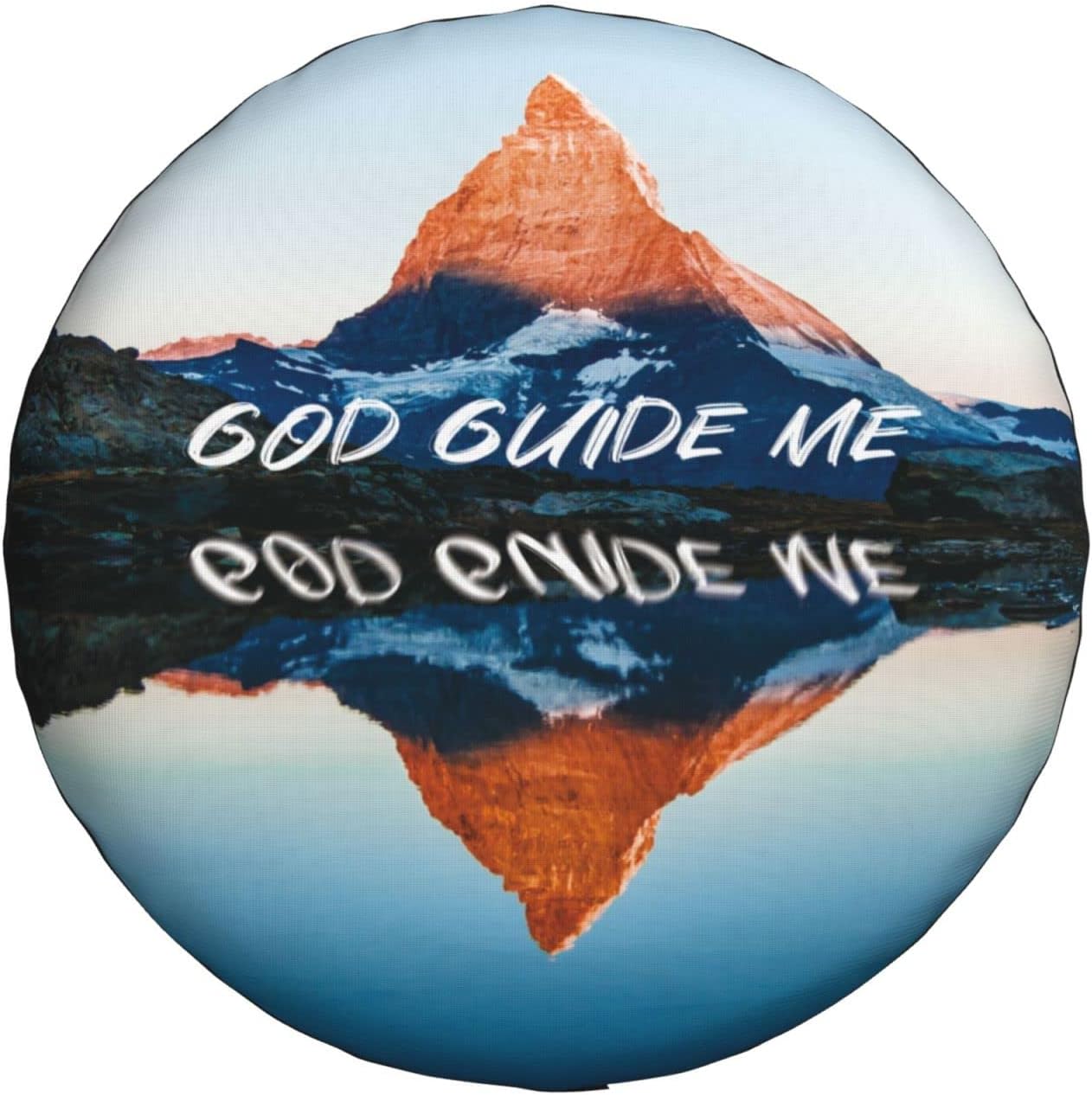 HNIAN Christian Aesthetic Prayer Spare Tire Cover for DustProof Purpose Thin LightWeight