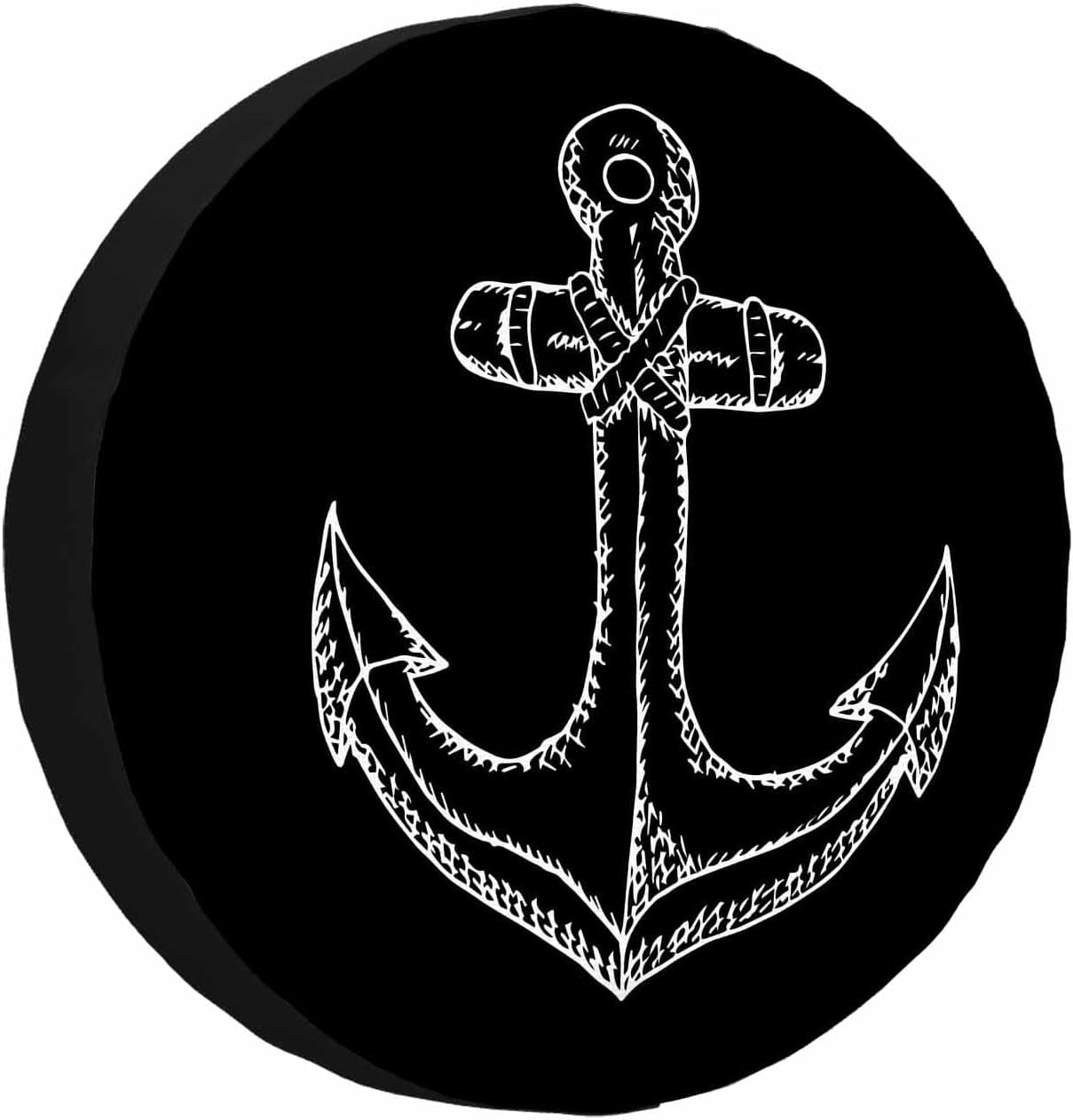 HNIAN Donut Spare Tire Cover Pink Doughnut Food Dessert Weatherproof