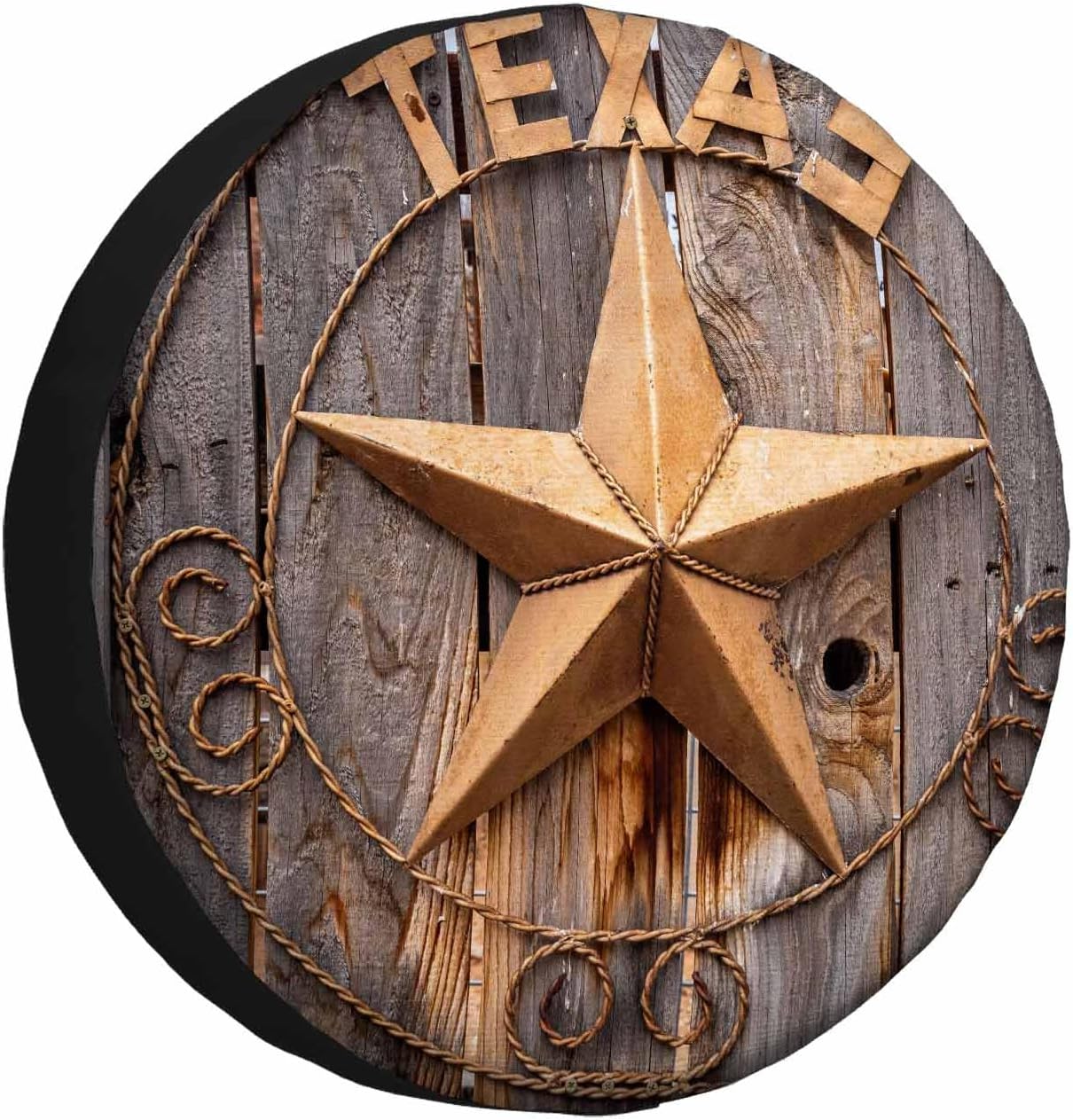 HNIAN Donut Spare Tire Cover Pink Doughnut Food Dessert Weatherproof