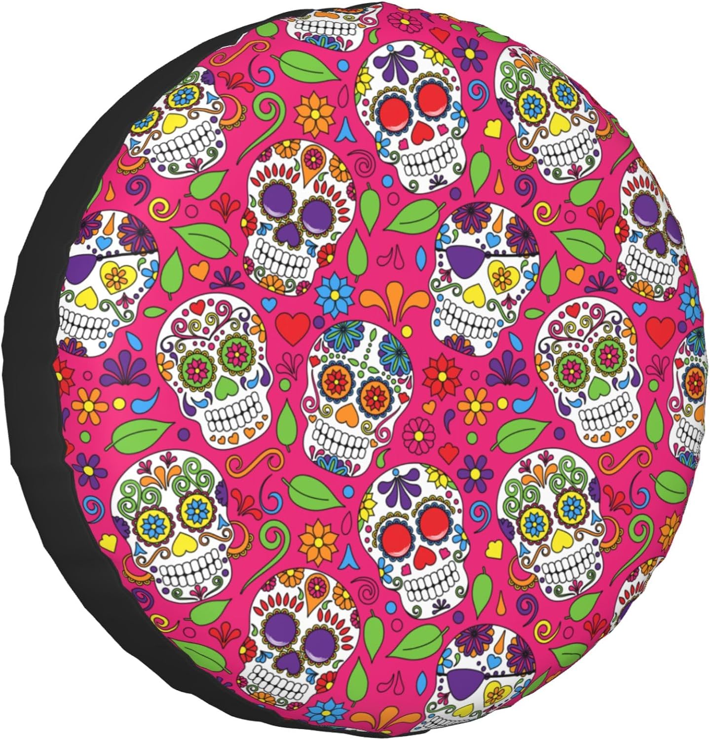 HNIAN Tropical Brown Flamingo Bird Spare Tire Cover Protectors