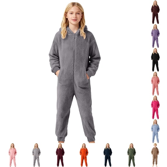 Cozy Rompers HNMKIU Baby Jumpsuit Warm Cozy Lined Romper for Toddler Boys Girls Soft ...