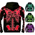 thumbnail image 1 of HNMKIU Boys Halloween Skeleton Top Soft Comfortable Kids T-Shirt With Graphic for Toddlers Children, 1 of 5