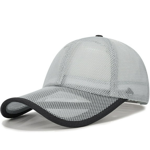 HNMKIU Breathable Mesh Baseball Cap for Outdoor Sports and Running Adjustable Lightweight Design for All Seasons GY1,A
