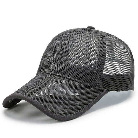 HNMKIU Breathable Mesh Baseball Cap for Outdoor Sports and Running Adjustable Lightweight Design for All Seasons GY2,A