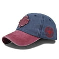 thumbnail image 1 of HNMKIU Canada Embroidered Maple Leaf Flag Adjustable Baseball Cap for Men and Women Red,One Size, 1 of 8