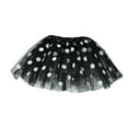 thumbnail image 1 of HNMKIU Carnival Puffy Skirt For Women Layered Party Mini Skirt Dance Skirt With Soft Elastic Waistband For Festival Celebration Z9161-Black，One Size, 1 of 4