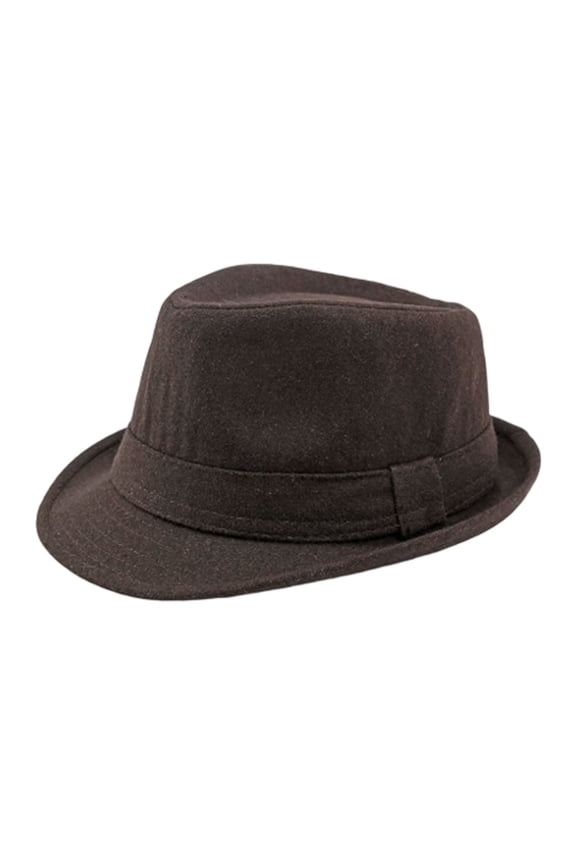 Classic Fedora Hat for Men and Women Style Wide Brim Dress Hat for Outdoor Events and Daily Fashion Womens Hats 02_Coffee,One Size