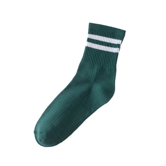 HNMKIU Unisex Striped Dress Socks Novelty Casual Athletic Wear For College Tennis And Everyday Use E,One Size