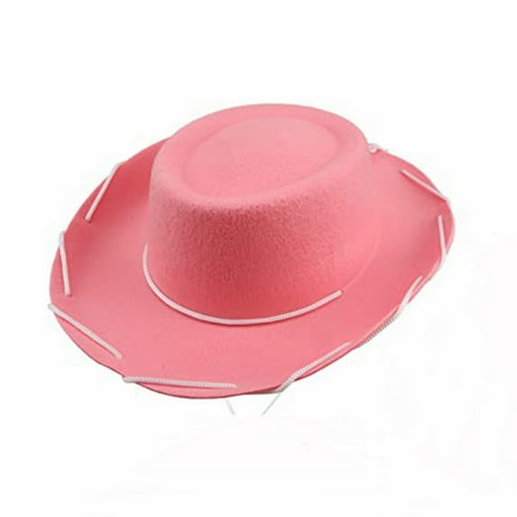 HNMKIU Cowboy Hats Decorations for Parties - Dress Up Cowboy Hat Baseball Cap for Holidays Dress Up Themed Events and,Pink