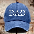 thumbnail image 1 of HNMKIU DIY Baseball Cap for Father's Day Idea from Children and Family Blue,One Size, 1 of 4