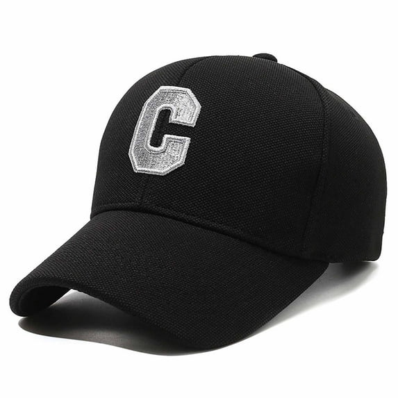 HNMKIU Embroidered Letter Baseball Cap Outdoor Sun Hat for Men and Women Adjustable Wild Couple Visor F,One Size