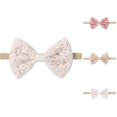thumbnail image 1 of HNMKIU European Bow Embroidery Printed Cute Baby Headband Hair Friendly Non Damage Elastic Daily Wear For 0 1 Years Toddler Girl Boy Accessory C - One Size, 1 of 6