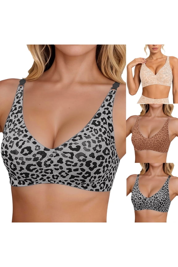 Full Coverage Wireless Bra Seamless Soft Bonded Padding Gentle Lift Smooth Friendly Breathable Supportive For Daily Life Black-b,M