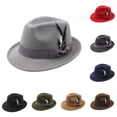 thumbnail image 1 of HNMKIU German Hat Traditional Fedora With For Oktoberfest Parties Outdoor Events Bucket Hats GY1,One Size, 1 of 3
