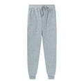 thumbnail image 1 of HNMKIU Girls' Autumn Winter Sports Pants Stretch Elastic Waist Long Trousers for Children Comfort Grey,12-13 Years, 1 of 4