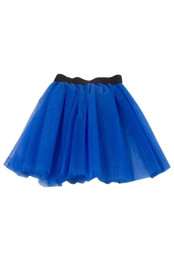 Girls Ballet Tutu Dance Skirt with Triple Layer Pommel Design for Performance and Play BU2,One Size