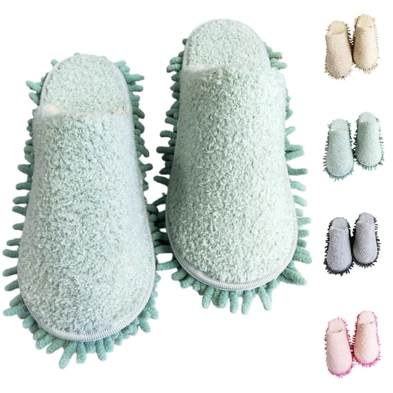 HNMKIU Girls Winter Slippers for Kids Comfortable and Easy To Wear Toddler Shoes Detachable Design for Cleaning Ideal Indoor Slippers for Ages 5-8 Green,7-8 Years