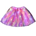thumbnail image 1 of HNMKIU Glow In The Dark Fairy Dress Magical Tutu For Girls Party Wear Multicolour1,4-11 Years, 1 of 4