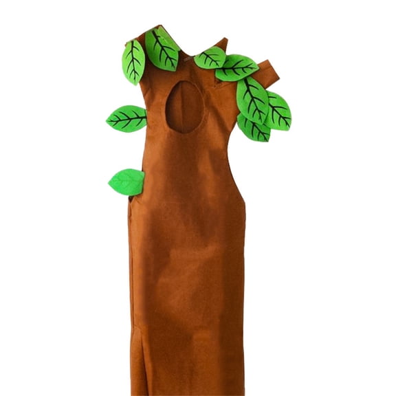 HNMKIU Halloween Clothes Kids Fruit Vegetable Halloween Party Outfit Dress For Boys Girls School Play Performance Stage Show Brown,2-10 Years