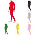 thumbnail image 1 of HNMKIU Halloween Cosplay Jumpsuit Invisibility Cloak Full Body Suit for Adults Kids Fancy Dress Party Costume Red - L, 1 of 4