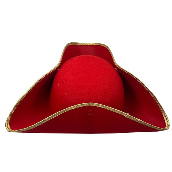 HNMKIU Hat for Parties Performances and Events Red,One Size
