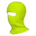 thumbnail image 1 of HNMKIU Hats Winter Riding Winter Warm Hole Head Cover Outdoor Knitted Wool Hat Ski Hat Yellow,One Size, 1 of 6