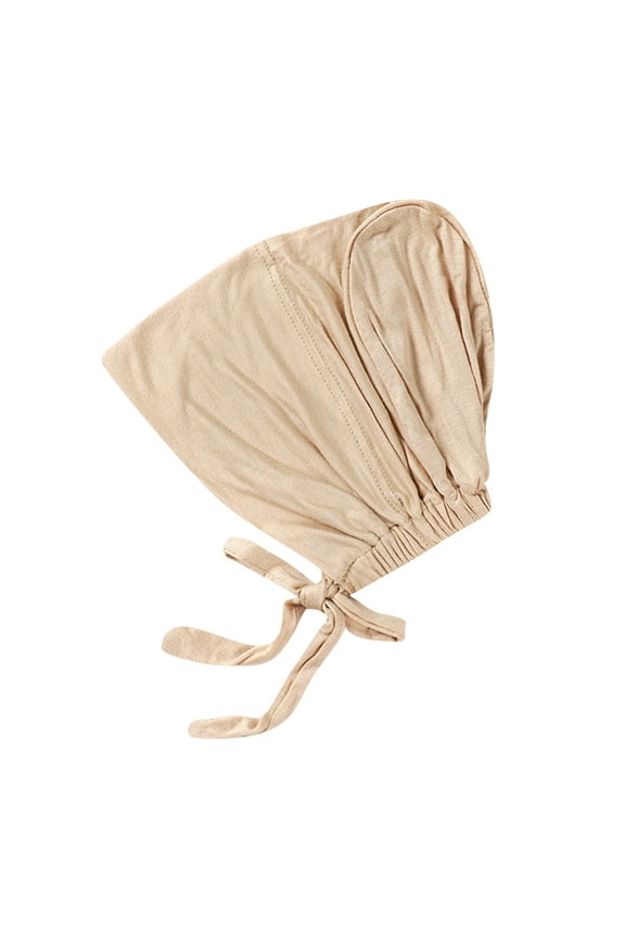 Hats and Earflap Style Headwear for Women Turban Cap - On Tied Head Scarves with Comfortable Fit and Wrap Styling Beige,One Size