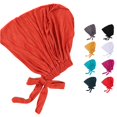 thumbnail image 1 of HNMKIU Heardband Cancer Wrap Head Cover Womens Solid Heardband Cap Hair Hat Turban Fashionable Headwear O,One Size, 1 of 4