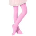 thumbnail image 1 of HNMKIU High Elastic Dance Leggings For Girls Stretchable Ballerina Tights Comfortable Kids Spring Summer Wear Pink,8-9 Years, 1 of 5