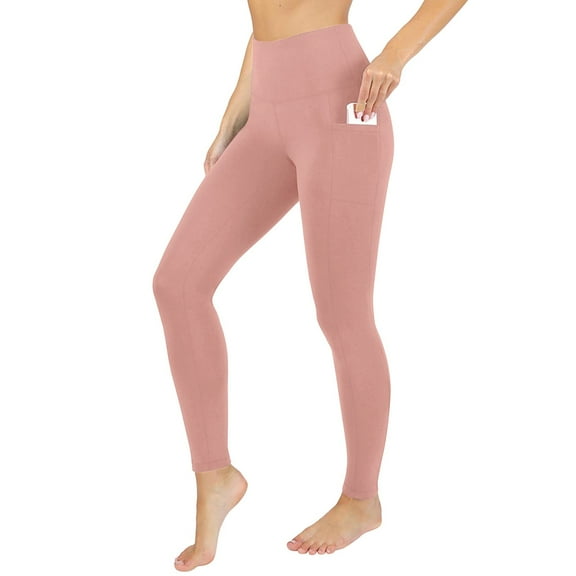 HNMKIU High Waisted Leggings for Women Plus Size Trouser Style Yoga Pants Full Length Soft Workout Leggings with Pockets for and Comfort,Sizes XL