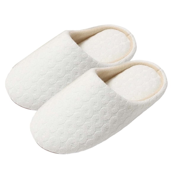 HNMKIU Japanese Style Indoor Slippers for Women Cozy Comfort with Soft Quiet Sole and Breathable Mesh Design Home Footwear White,6