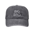 thumbnail image 1 of HNMKIU Kids Baseball Cap With Embroidered Letters All Season Outdoor Sun Adjustable Washed Hat For Boys And Girls Light Gray,1-8 Years, 1 of 5