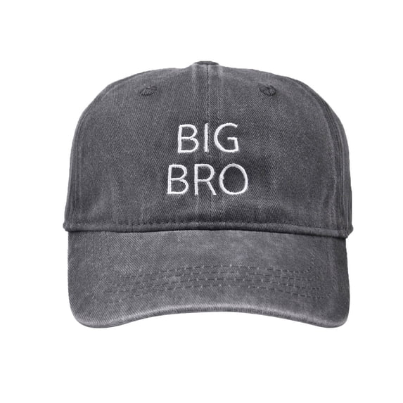 HNMKIU Kids Baseball Cap With Embroidered Letters All Season Outdoor Sun Adjustable Washed Hat For Boys And Girls Light Gray,1-8 Years