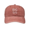 thumbnail image 1 of HNMKIU Kids Baseball Cap With Embroidered Letters All Season Outdoor Sun Adjustable Washed Hat For Boys And Girls Orange,1-8 Years, 1 of 6